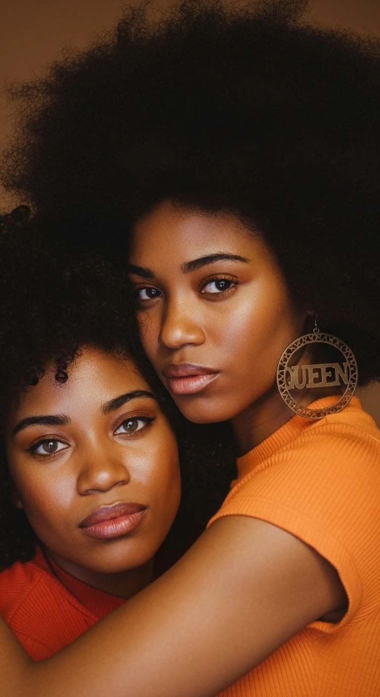 African women braiding hair a woman sitting in a chair