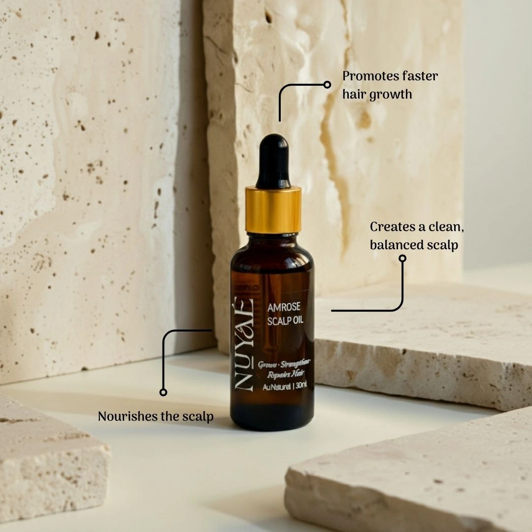 Amrose - Scalp and Beard Oil - Image 2