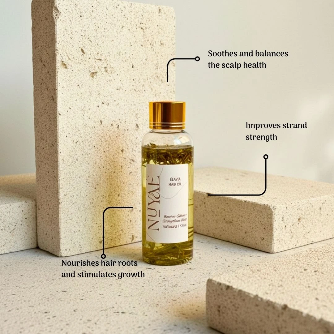 Élavia - Rosemary Infused Scalp Oil - Image 2
