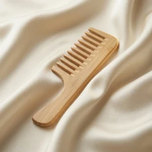 Ergonomic Bamboo Comb