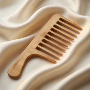 Wide-tooth Bamboo Comb