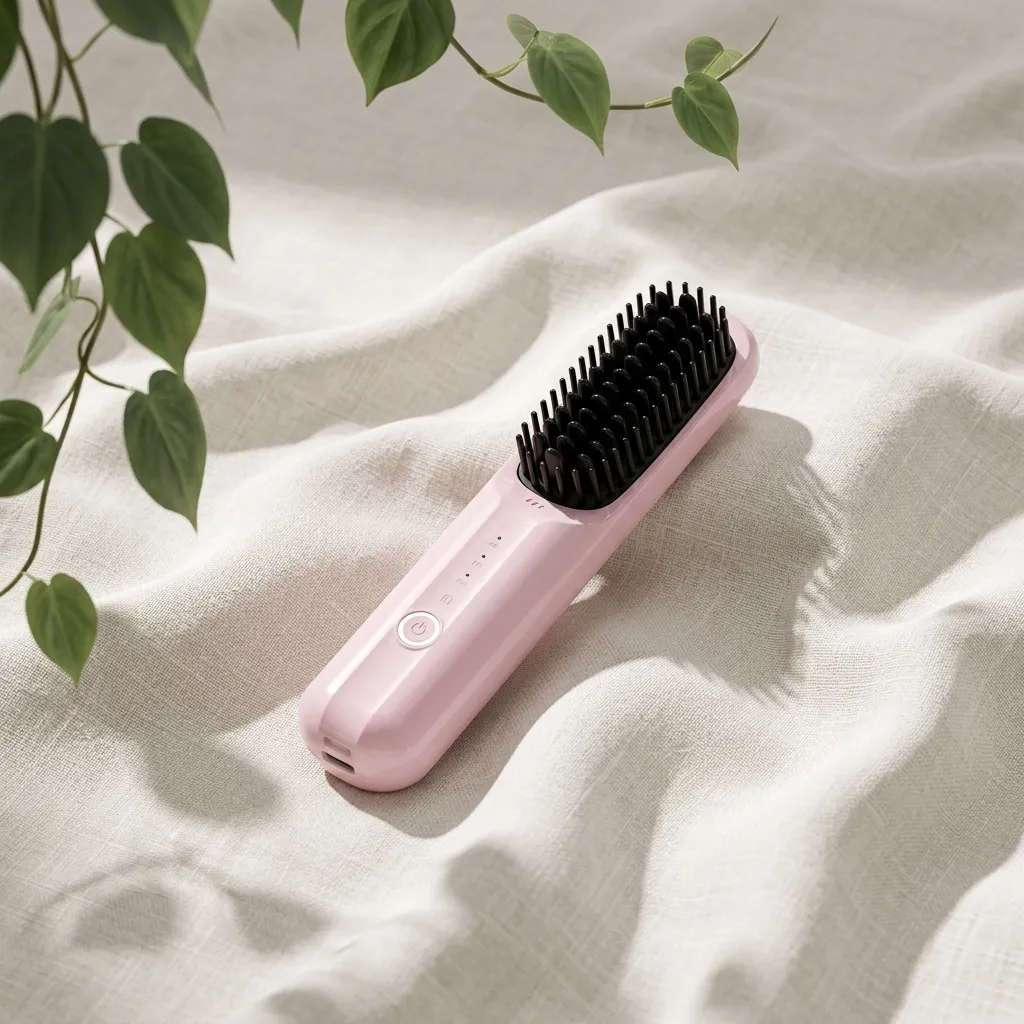 Ceramic Hair Straightener Brush